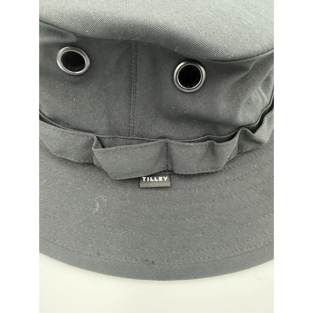 TILLEY CANYON BUCKET HAT Med Black HT7085 Sustainable UPF 50+